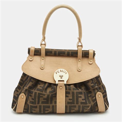 fendi 2579 8bn143rad 058|Fendi Tobacco Zucca Magic Small Bag – The Closet.